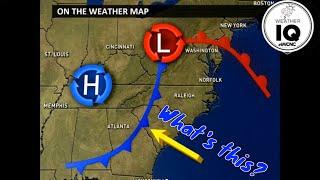 How to read fronts on weather maps