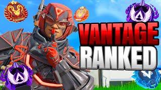 High Level Vantage Ranked Gameplay - Apex Legends (No Commentary)