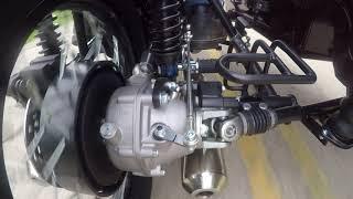 New Ural Sidecar Motorcycle 2WD Camera Angle with Heal-Toe Shifting