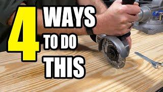 How to Change a Grinder Wheel | 4 Different Ways