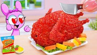 Best Delicious Recipe  How To Cook Miniature Cheetos Fried Whole Chicken  Tina Mini Cooking