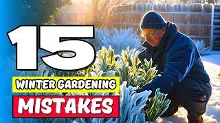 ️ Winter Gardening MISTAKES: 15 Things NOT to Do! ️