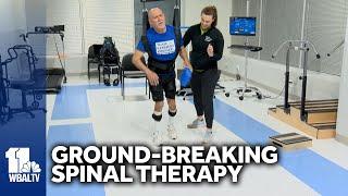 Ground-breaking therapy treats spinal cord injuries