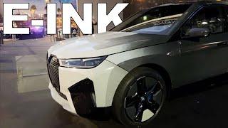 BMW Color Changing Car at CES 2022!