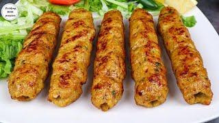 Perfect Chicken Seekh Kabab Steam & Store Frozen Recipe With Special Chutney By Cooking With Passion