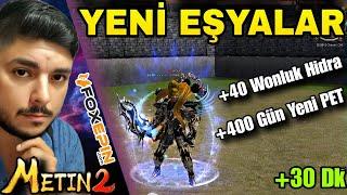 Yeni Heyecanlar | Yeni Eşyalar | +40 Wonluk Hidra | Metin2 TR Ruby#315 #metin2 #metin2tr #metin2ruby