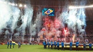 Veja a ARREPIANTE festa da torcida do Fortaleza no Castelão pela final da Copa do Nordeste!