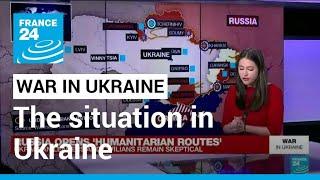 First convoy of evacuees leaves Ukrainian city of Sumy, officials say • FRANCE 24 English