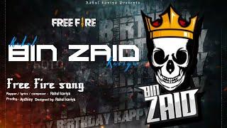 BinZaid Gaming Rap Song | Rahul Kaviya Prod by.Aydhiny @binzaidfreefire