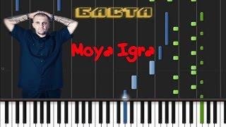 Баста - Моя Игра [Piano Cover Tutorial] ()