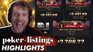 Girafganger can't stop winning! Online Poker Highlights!