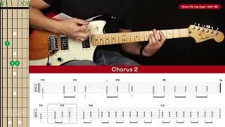 What's My Age Again Guitar Cover Blink-182 |Tabs + Chords|