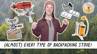 Trying Every Type of BACKPACKING STOVE! | Miranda in the Wild