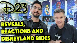 D23 REVEALS, REACTIONS & DISNEYLAND RIDES with Behrudy! - The Rundown - Electric Playground