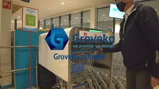 Groveko Winkelwagen Desinfectie Unit