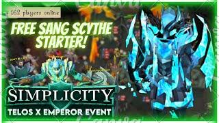 #1 RSPS SIMPLICITY - STARTER GIFT SANGUINE SCYTHE OF VITUR - SUMMER UPDATE - FT FPK MERK