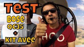 Avee + Bose QC35 : transformez votre BOSE ANR QC25/35 en casque avion ANR (Eng sub)