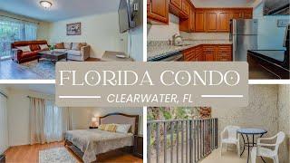 FULLY FURNISHED! Clearwater Florida Condo (HomeTour)