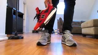 New Balance 998 "American Rebel" Red Suede ON FEET Review & Grey/White 996