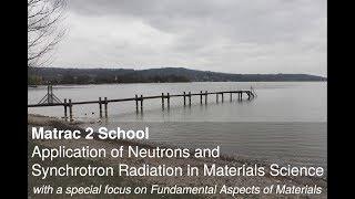Matrac2 2019 Neutron School