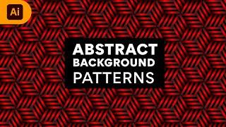 Create Stunning Abstract Background Patterns in Illustrator | Easy Design Tutorial