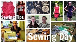 Sewing Day + Sewing Tips | Vlog 1| Made by Simstatic