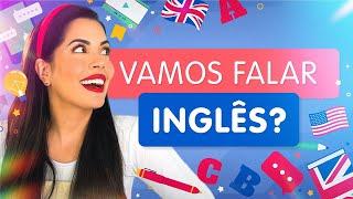 Vamos FALAR inglês?  Aprenda com a CAROL! 