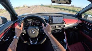 2025 Acura ADX A-Spec Advance - POV Evening Highway Drive