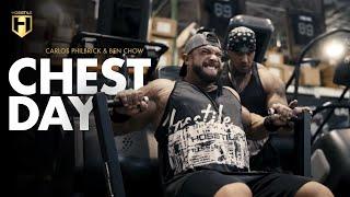 Chest Day with Carlos Philbrick  Ben Chow | HOSSTILE