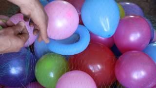 Как зашить сетку для сброса воздушных шаров /  How to sew the mesh to reset the balloons