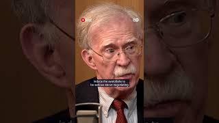 도널드 트럼프의 전 미국 국가 안보 보좌관인 존 볼턴이 트럼프의 이란 위협에 대해 반응했습니다.