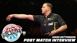 Jarno Bottenberg vs Matthew Edgar | Post match interview #Lakeside2024