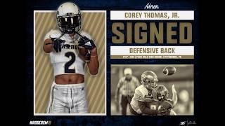 Corey Thomas Senior Highlights "This Moment"