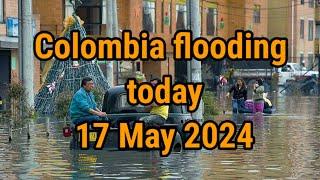 Colombia flooding today 2024! Major flooding in Cali due to heavy rain