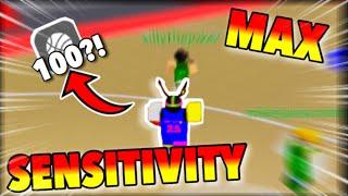 MAX SENSITIVITY CHALLENGE!!! [NBA PHENOM]