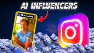 How to Create and Monetize Consistent AI Influencers using FREE AI Tools ($10k/Month)