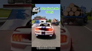 Extreme overtakes PART 2 - @QuickCrashess #beamngshorts #beamngcrashes #crash #beamngdrive #shorts