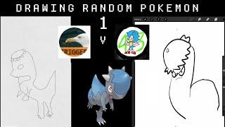 [Seagull Jay vs Just John 43] Drawing Random Pokemon From Memory (1)