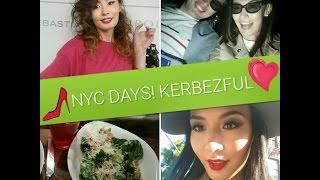 NYC days!/Working at Wella Studio/Vapiano&Cinema/Kerbezful VLOG!