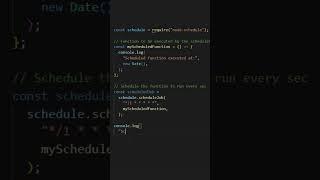 How to Create a Scheduler in Node.js ? #nodejs #scheduler #cron #tutorial