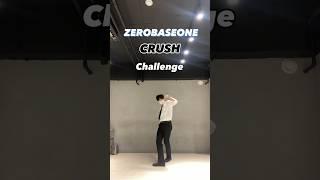 제로베이스원 크러쉬 챌린지️ 제로베이스원(zerobaseone) - crush #shorts