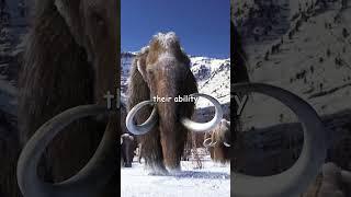 Interesting Facts about Woolly mammoths #shorts