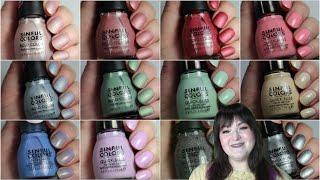 Sinful Colors Holiday 2021 Collection | Live Application Review