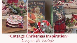 Cottage Christmas Inspiration ~ Cottage Style Christmas Decor ~ The Christmas Cottage