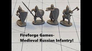 Fireforge Games- Medieval Russian Infantry!