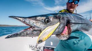 Estos SEÑUELOS una gran Pesca - Popper y Stickbaits - Increible Pesca en Altamar