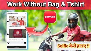 Zomato में बिना Bag & Tshirt के केसे काम करे | Zomato Food Delivery Job Full Day Earring Sarley