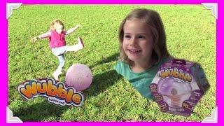 The Amazing Wubble Bubble Ball - Riesenblase zum Spielen  Review & Vorführung