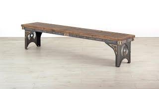 The Great Western Benches | Steel Vintage - The Industrial Furniture Company