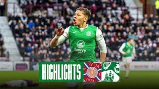 Highlights: Hearts 1 Hibernian 2 | William Hill Premiership